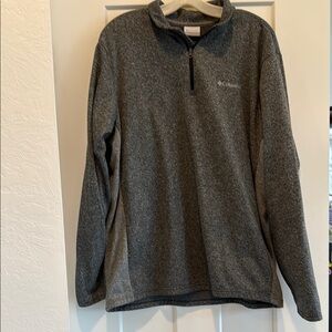 Columbia Men's Gray Quarter Zip